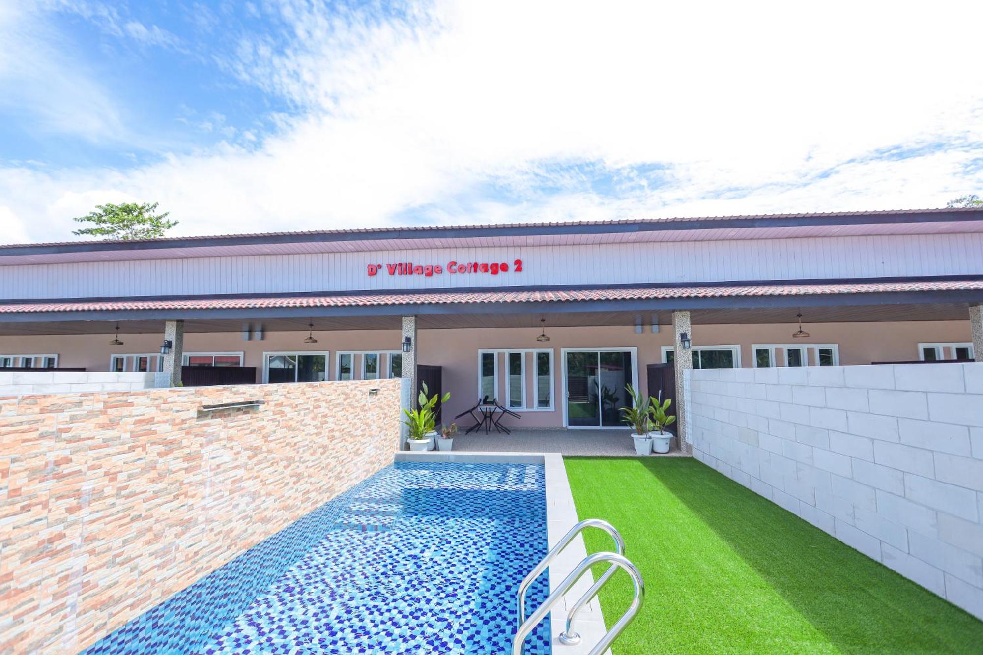 D' Village Cottage 2 - Private Pool Villa Pantai Cenang  Luaran gambar